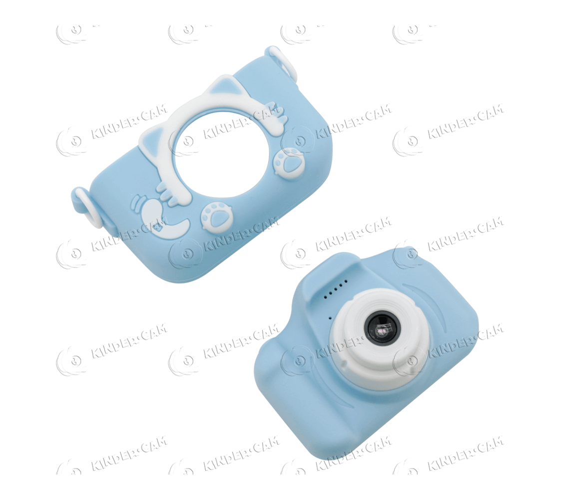 Купить детский фотоаппарат Kids Camera X5S (голубой) в Сургуте, цена 1280  руб в «Kinder-Cam»