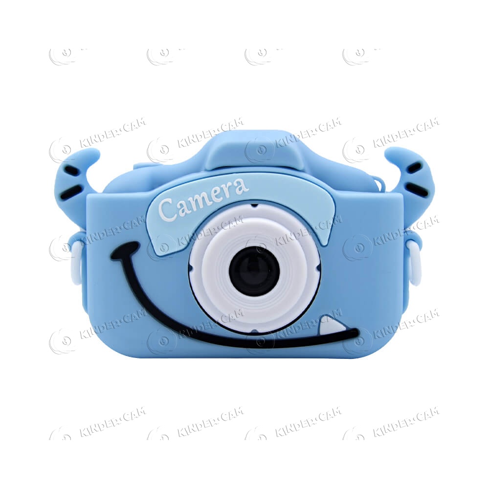 Купить детский фотоаппарат Kids Camera Коровка (голубой) в Сургуте, цена  1510 руб в «Kinder-Cam»
